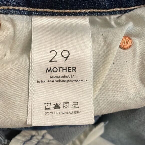 Mother Stunner Zip Ankle Step Fray Walking on Coals Jeans - Picture 7 of 7